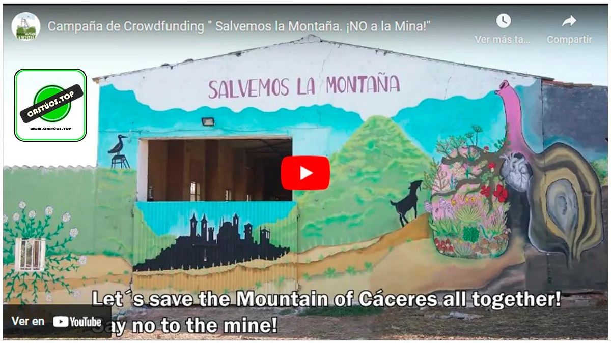 Salvemos la montaña de Cáceres de la mina de litio