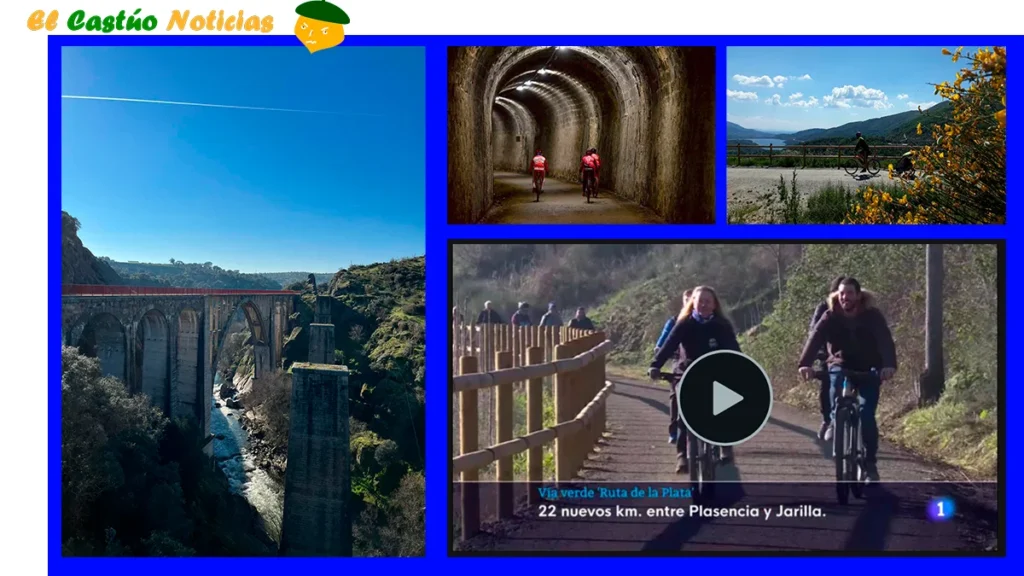 Vía Verde “Ruta de la Plata” abre 22 km más entre Plasencia y Jarilla