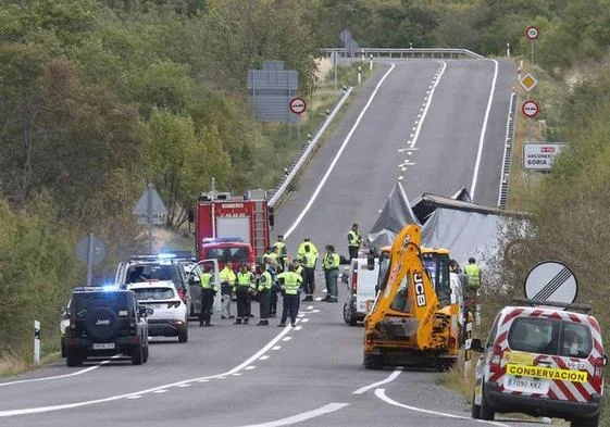 Mueren una mujer y 3 menores en un accidente de tráfico en Segovia