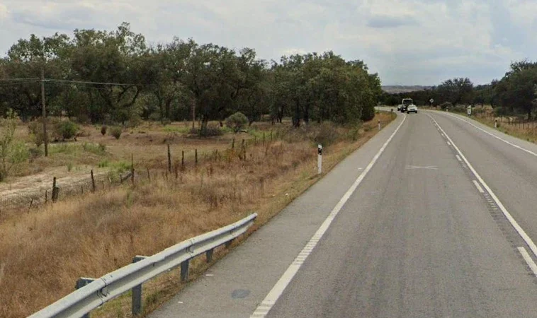 Tragedia vial en la EX-119: Muere un vecino de Talayuela al salirse de la vía